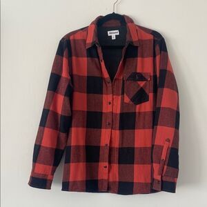 Abound Red and Black Plaid Shirket sz M Bruno Mars APT MV ASO Rock Pop Street
